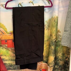 Wrangler Men's Black Knit Cargo Pants